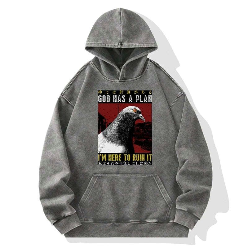 Kyoto Lion Pigeon Hoodie Gift Idea