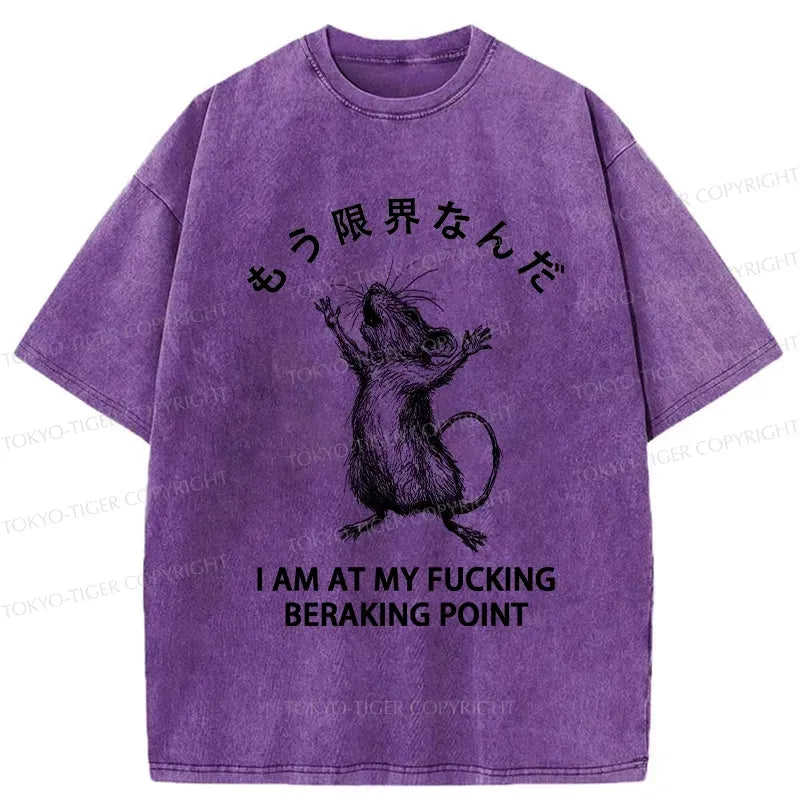Best Seller Japanese Streetwear Washed Tee