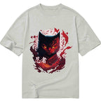 Kyoto-Lion Japanese Cat Ninja Classic T-Shirt
