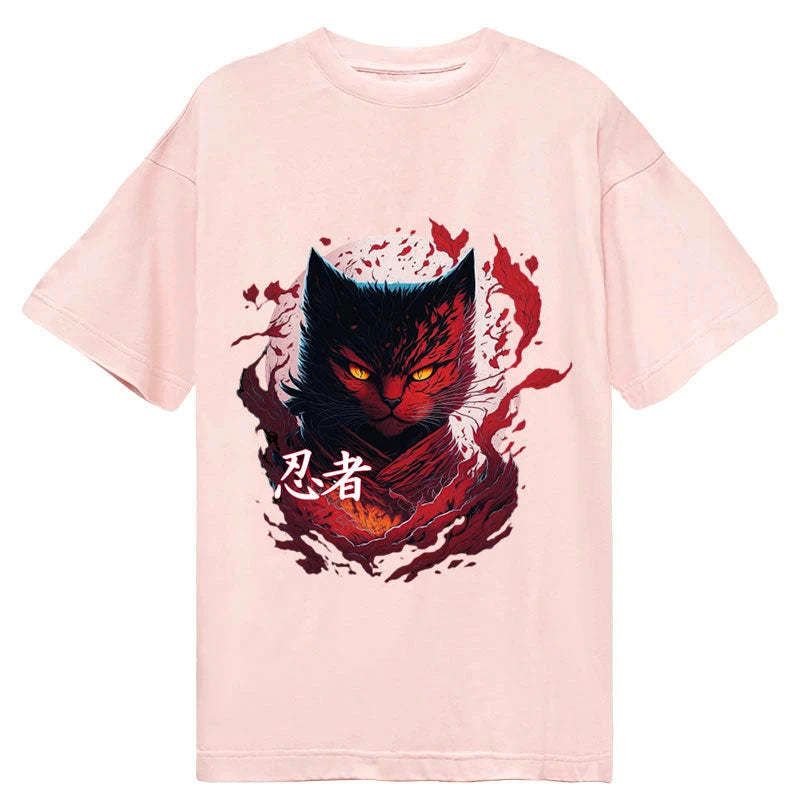 Japanese Cat Ninja Classic T-Shirt