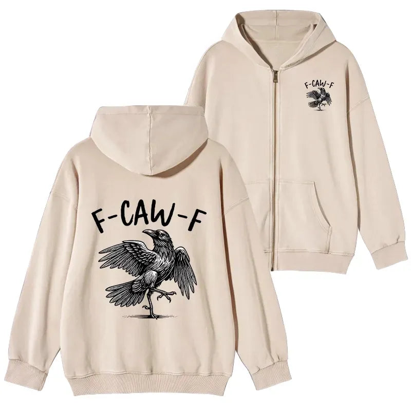 funny japanese crow washed zip hoodie