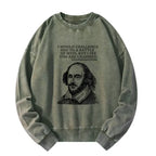 Kyoto-Lion Your Intelligence Is Inferior To Mine Washed Sweatshirt