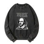 Japanese washed sweatshirt for daily wear