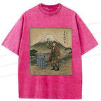 Vintage Ukiyo-e Style Mount Fuji T-Shirt