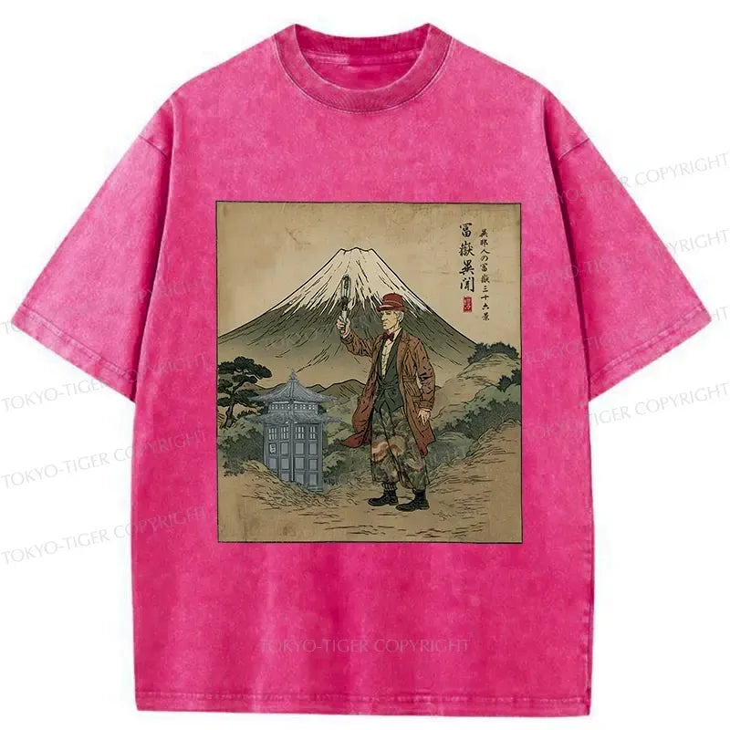 Vintage Ukiyo-e Style Mount Fuji T-Shirt