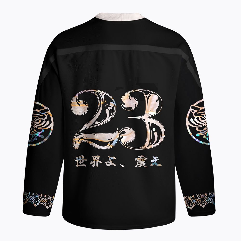 Kyoto-Lion Celestial Tiger Rising Long-Sleeve Hockey Jersey