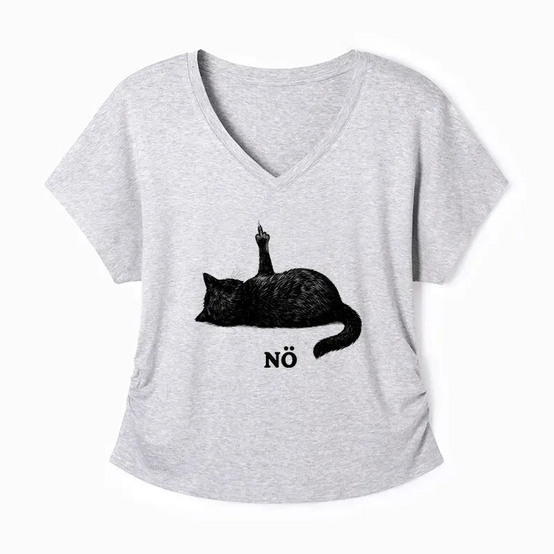 Kyoto Lion Cat Shirt for Women