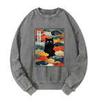 Japanese Cat Sweatshirt Limited Edition