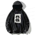 Kyoto-Lion Kitten Samurai Washed Hoodie
