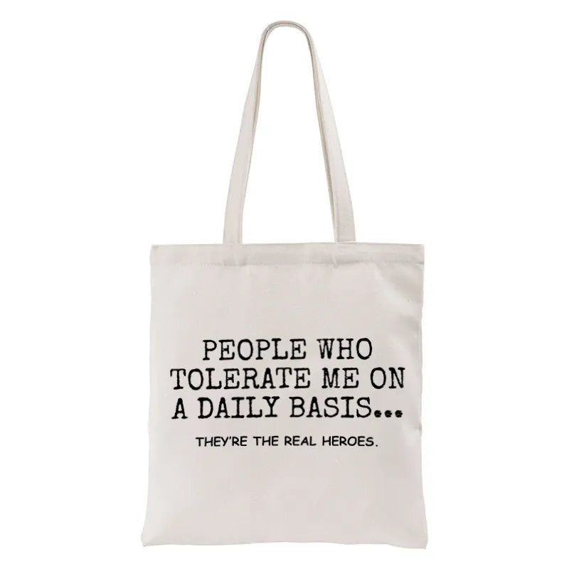 Kyoto-Lion Anyone Who Puts Up With Me Is A Hero Tote Bag