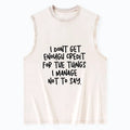 Kyoto-Lion saying no tank top gift for her