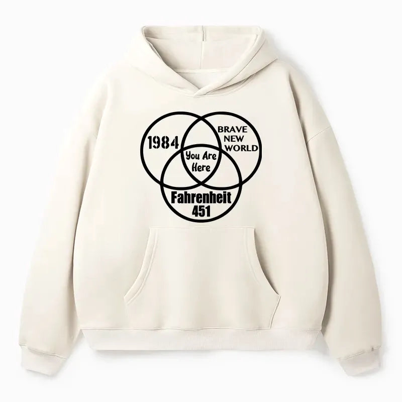 Kyoto-Lion Multidimensional Thinking And Rebellion Adult Fleece Hoodie