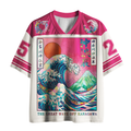 Japanese Wave Mesh Jersey for Summer