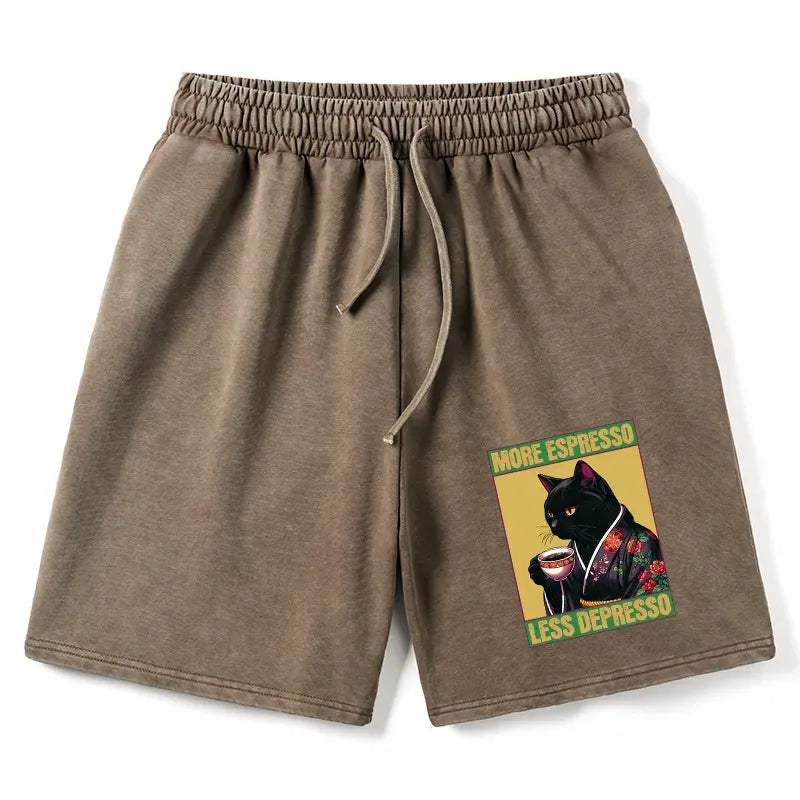 Kyoto lion unisex cotton shorts for daily wear