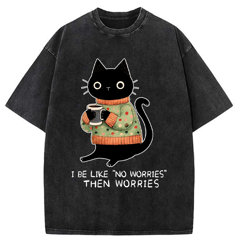 Kyoto-Lion Washed T-Shirt for Daily Wear