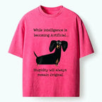 kyoto lion humor shirt for daily wear