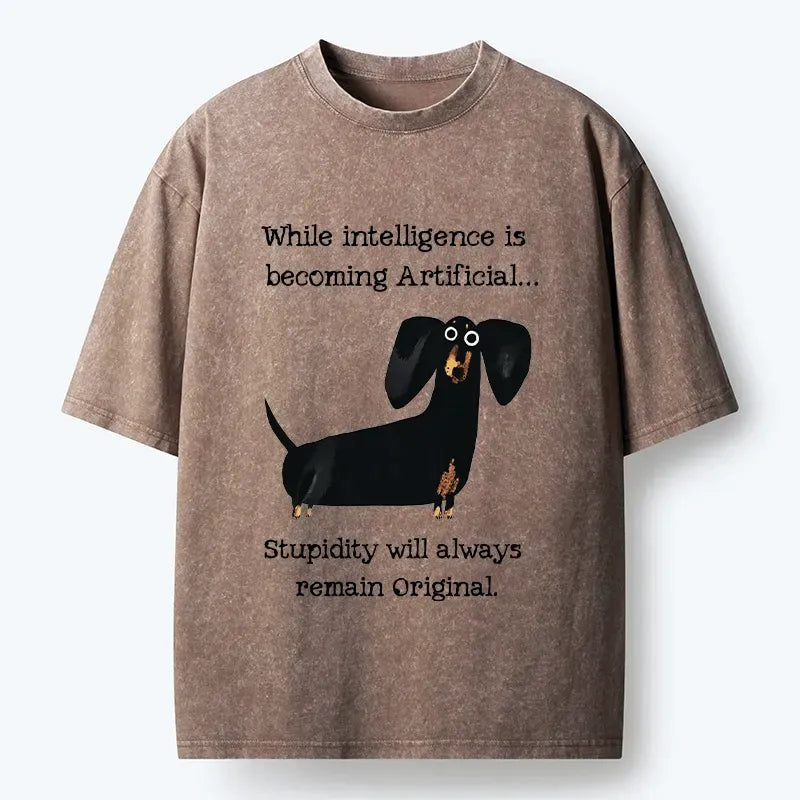 funny dachshund meme t-shirt for gift