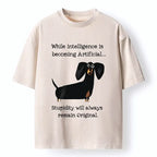 funny dachshund meme t-shirt for gift