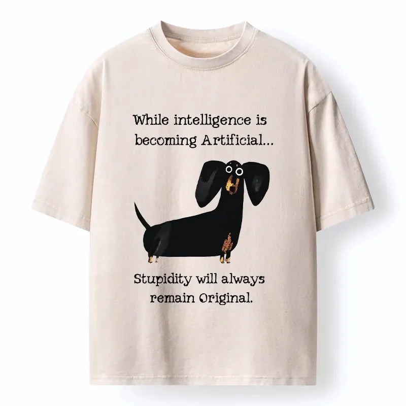 funny dachshund meme t-shirt for gift
