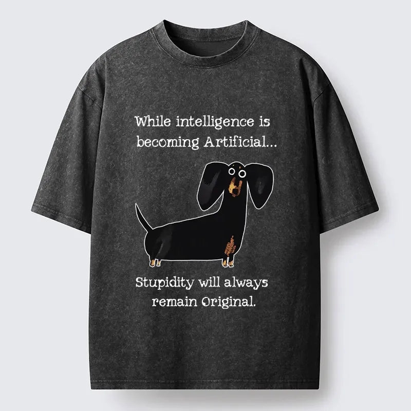 funny dachshund meme t-shirt for gift