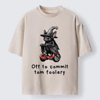 Kyoto-Lion Wizard Bat Meme Washed T-Shirt