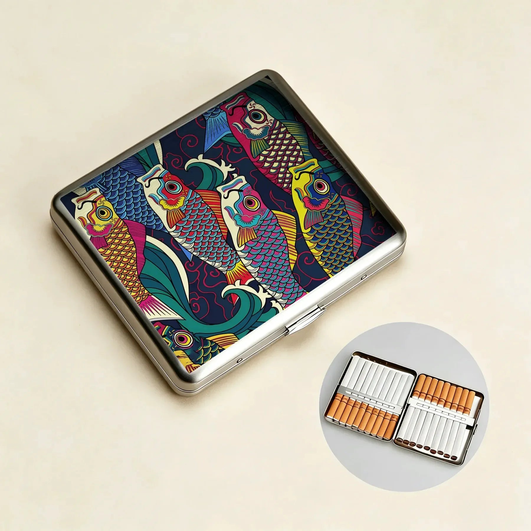 Stainless Steel Cigarette Case Trending Item