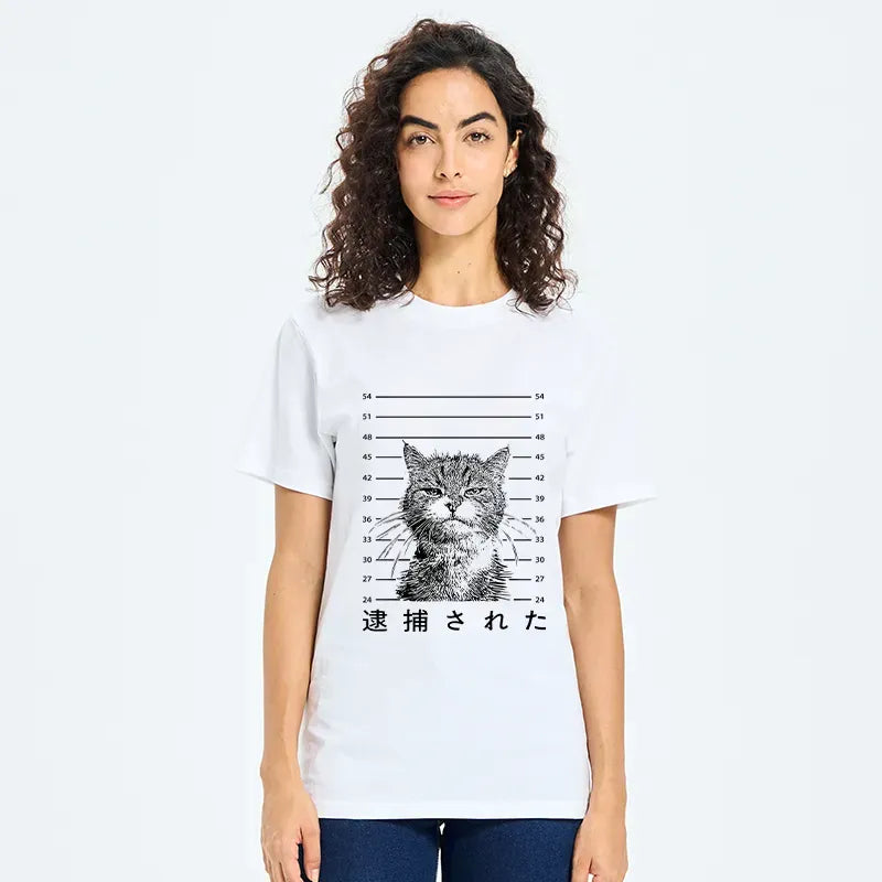 kyoto lion cat shirt comfortable daily wear