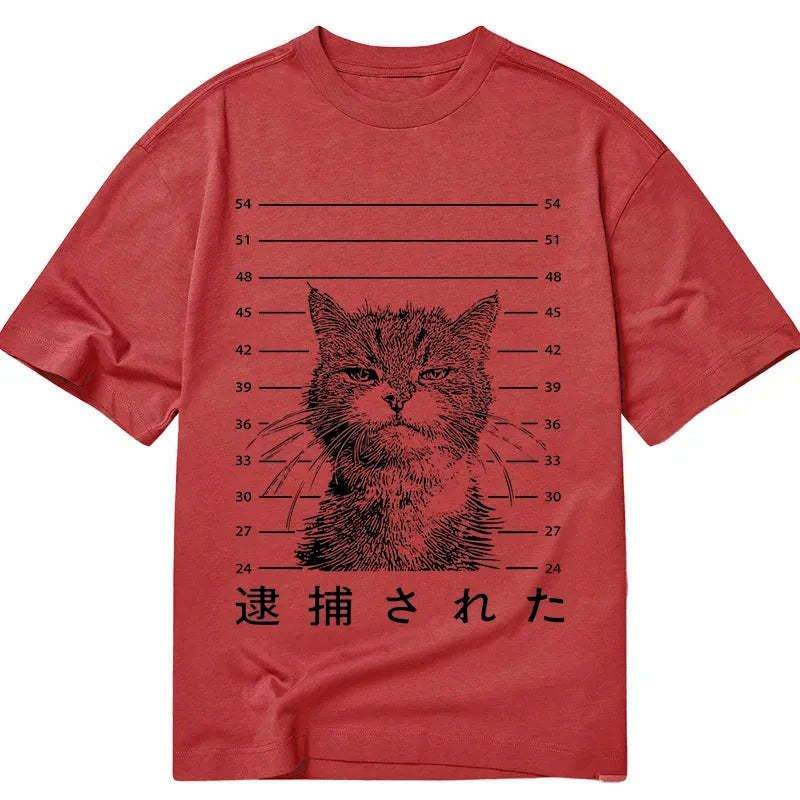 japanese cat t-shirt unique gift idea