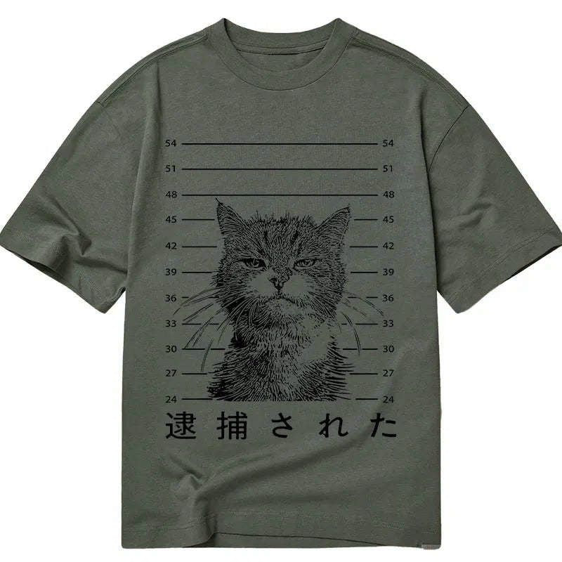kyoto lion cat shirt comfortable daily wear