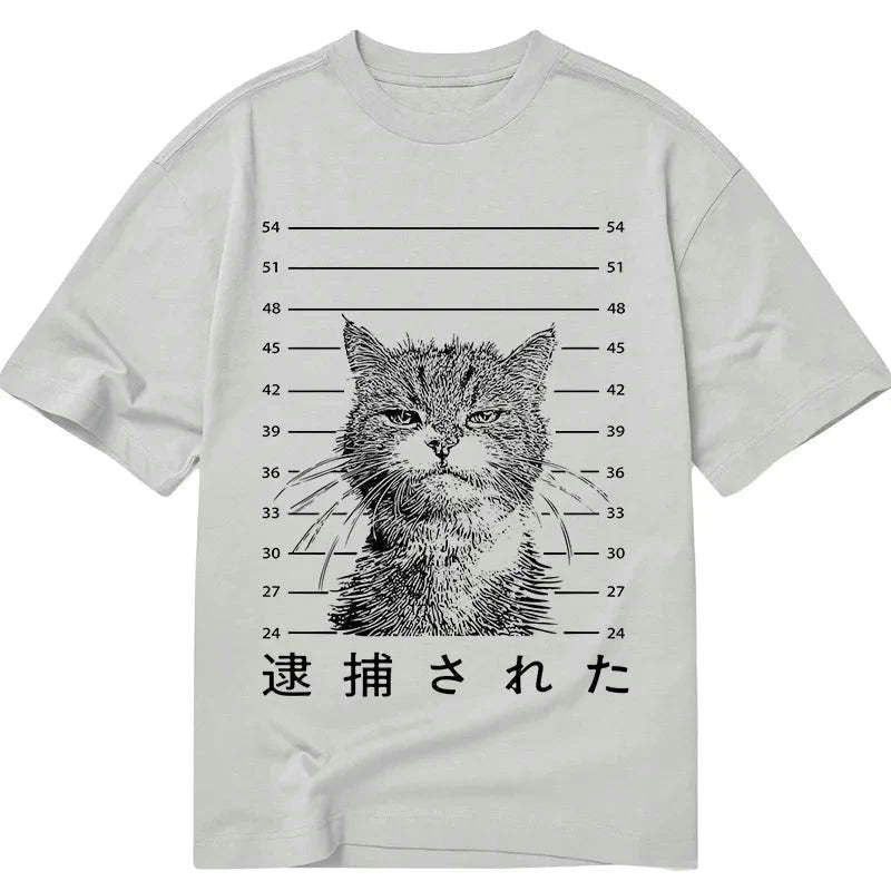 japanese cat t-shirt unique gift idea