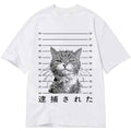 japanese cat t-shirt unique gift idea