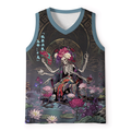 Breathable Ukiyoe Tank for Summer