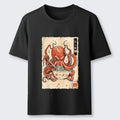 Retro Octopus T-Shirt for Summer