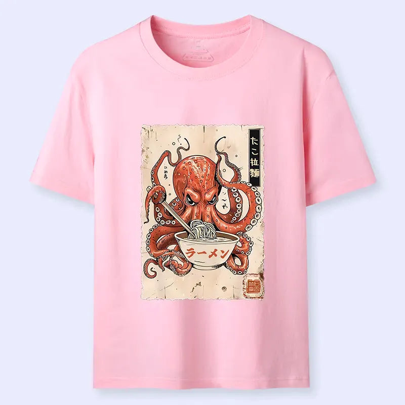 Funny Octopus T-Shirt Gift for Him