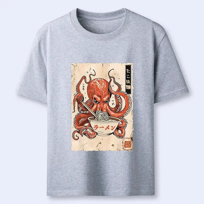 Funny Octopus T-Shirt Gift for Him