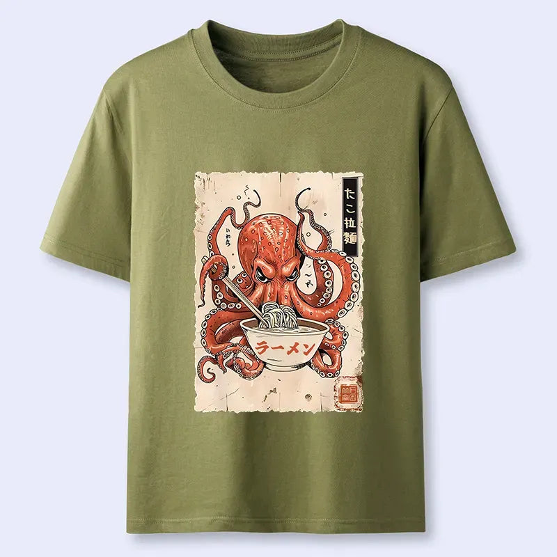 Funny Octopus T-Shirt Gift for Him