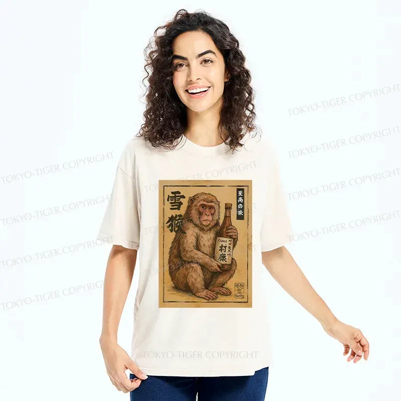 Kyoto-Lion Vintage T-Shirt for Summer