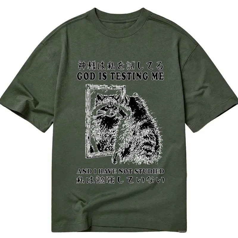 Kyoto Lion raccoon classic tee free shipping