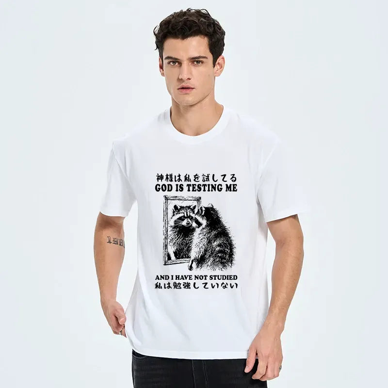Kyoto Lion raccoon classic tee free shipping