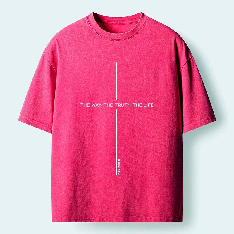 Kyoto-Lion The Path Of Truth Washed T-Shirt
