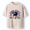 Washed Unisex Cotton T-Shirt Spring