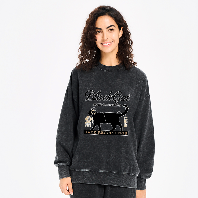 Unisex Kyoto lion washed sweatshirt on sale