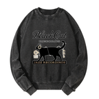 Unisex Kyoto lion washed sweatshirt on sale