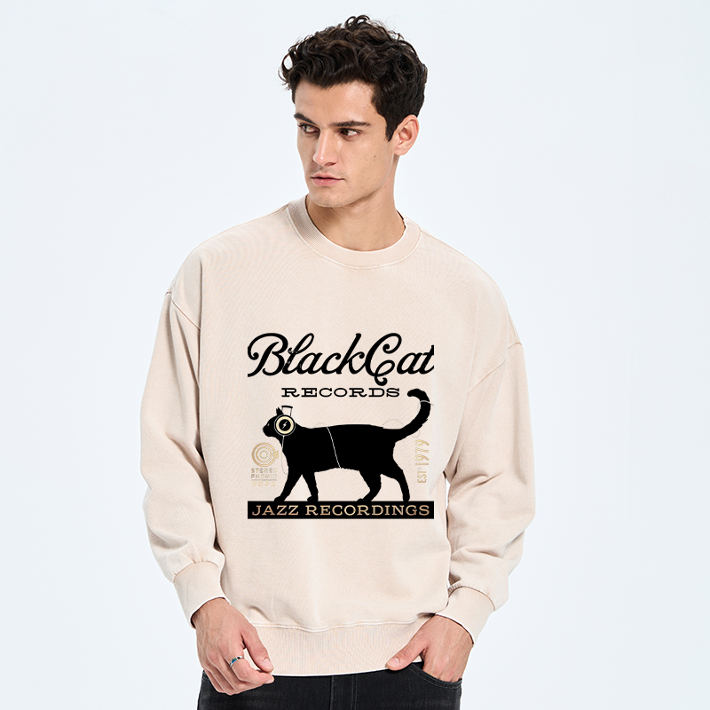 Unisex Kyoto lion washed sweatshirt on sale