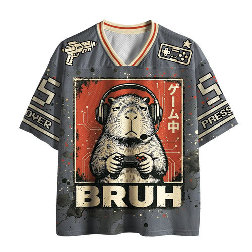 Kyoto-Lion 'BRUH' Capy Gamer Mesh Jersey