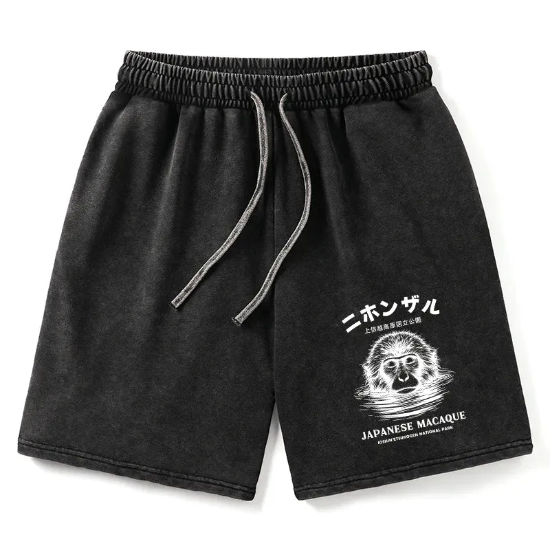 Unisex Cotton Shorts with Japanese Design