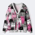 Kyoto lion cat sweater for casual daily wear
