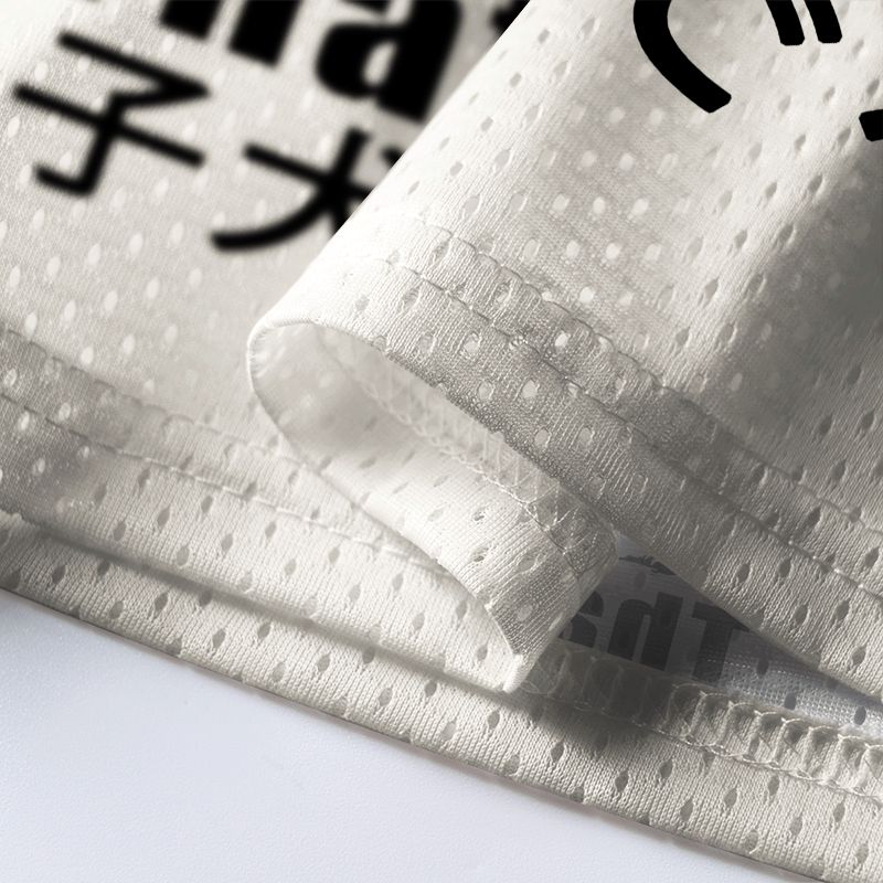 Japanese style mesh jersey for summer