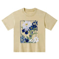 Kyoto-Lion Blossoms Of The Firmament Kids Washed T-Shirt
