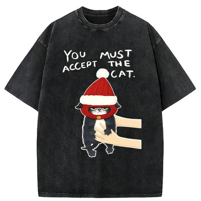 Japanese vintage cat tee